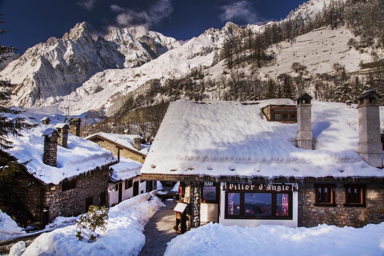 Hotel Pilier D'Angle & Wellness Courmayeur Exteriör bild